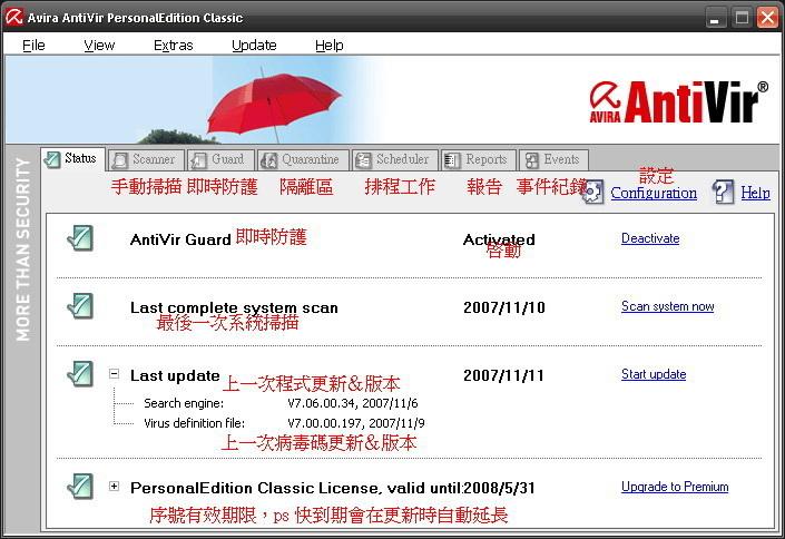 AntiVIR 主畫面說明.JPG